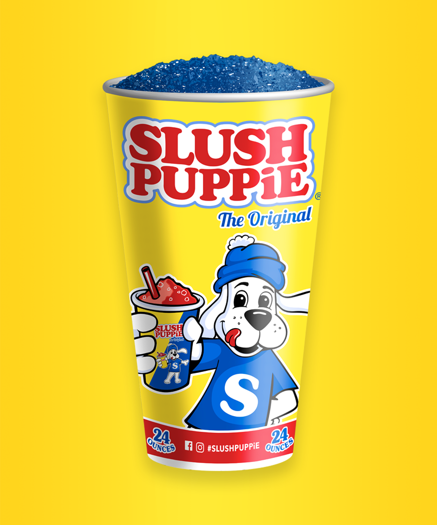 2400/case Slush Puppie The Original & The Best Slush Puppie 12oz Paper Cups 